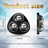 16 Piece Yashumito Self Adhesive Ball Casters 360 Degree for Furniture - 45-Degree Angle
