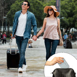 2 Piece Travel Soap Dish Set with Lid Leakproof - Rear View