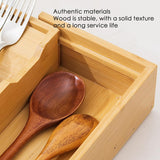 Kitchen Drawer Cutlery Tray Wood Look