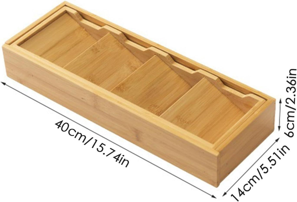 Kitchen Drawer Cutlery Tray Wood Look