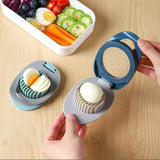2 Piece Egg Slicer Set Stainless Steel Wires