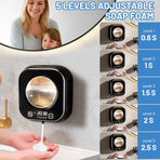 Automatic Foaming Soap Dispenser Rechargeable Black, 320 ml