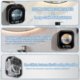 Automatic Foaming Soap Dispenser Rechargeable Black, 320 ml - Top-Down View