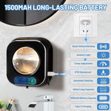 Automatic Foaming Soap Dispenser Rechargeable Black, 320 ml