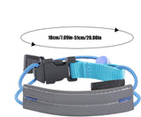 1 Set Reflective Ankle Straps Adjustable for Running and Cycling - 45-Degree Angle