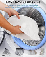 2 Piece Washing Machine Shoe Bag Set Reusable, 38 x 21 x 23 cm