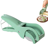1 Piece Stainless Steel Banana Slicer Green
