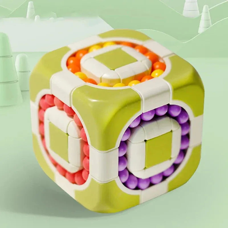 1 Piece Magnetic Twist Puzzle Ball 3 Levels Green