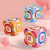 1 Piece Magnetic Twist Puzzle Ball 3 Levels Green - Front View