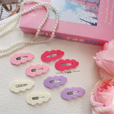 40 Piece Non Slip Hair Clips for Girls, 5.5 cm - Front View