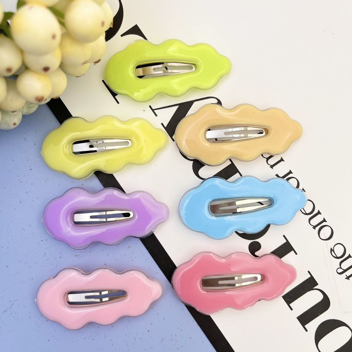 40 Piece Non Slip Hair Clips for Girls, 5.5 cm