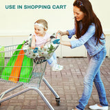 1 Piece Baby Shopping Cart and High Chair Cover with Carry Bag