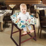 1 Piece Baby Shopping Cart and High Chair Cover with Carry Bag