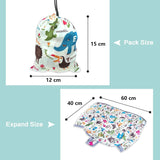 1 Piece Baby Shopping Cart and High Chair Cover with Carry Bag