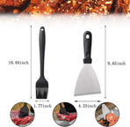 14 Piece Stainless Steel Barbecue Tool Set with Carrying Bag