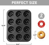 2 Piece Mini Bundt Pan Set 24 Cupcakes Total Heat Resistant to 230 C