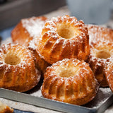 2 Piece Mini Bundt Pan Set 24 Cupcakes Total Heat Resistant to 230 C
