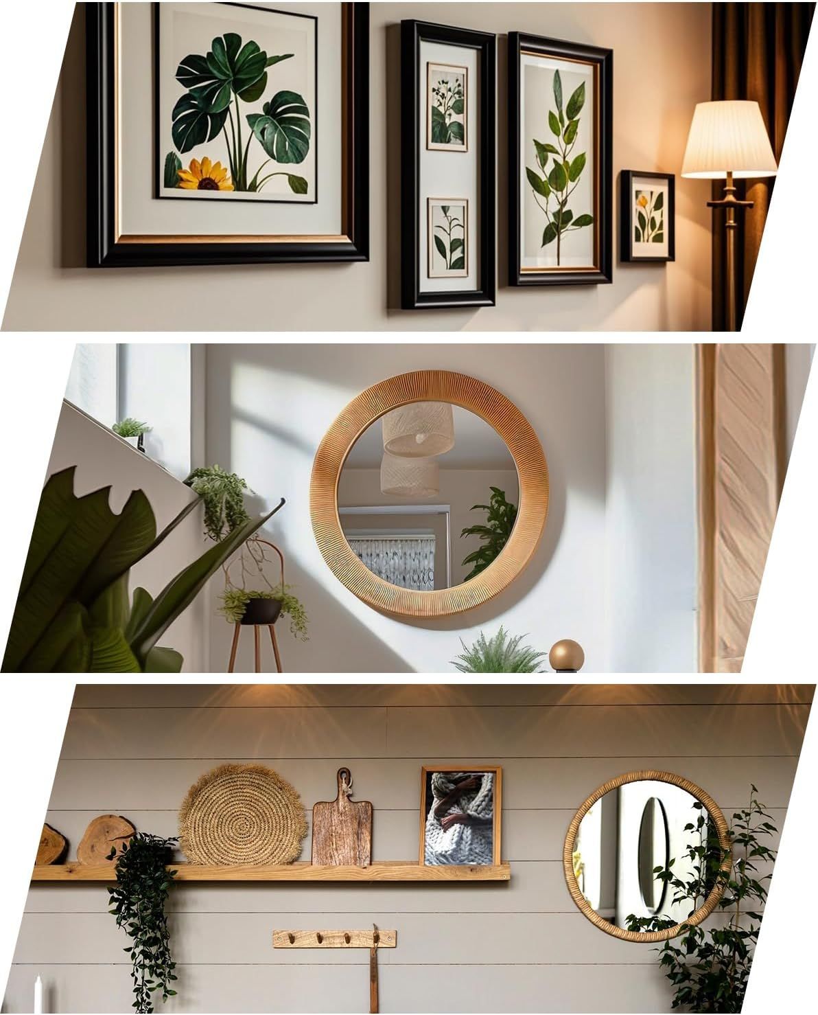 20 Piece Picture Hanging Hooks for Drywall Holds up to 18 kg