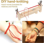 Wooden Paracord Jig with 2 Clamps, 22 cm