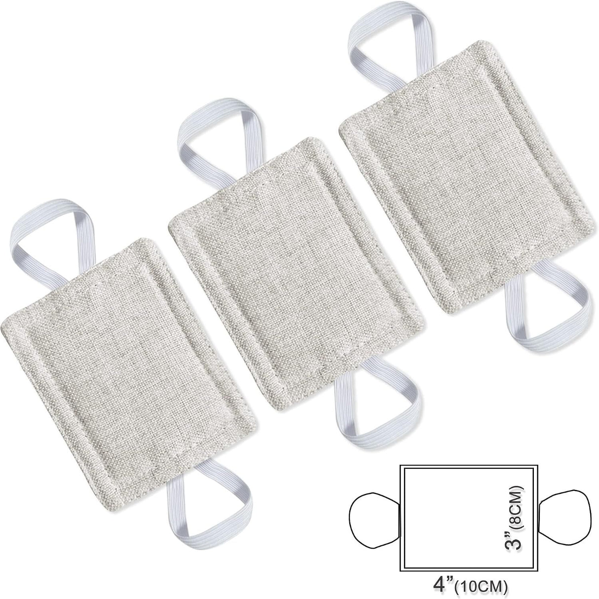 3 Piece Door Silencer Cushion Set for Quiet Closing
