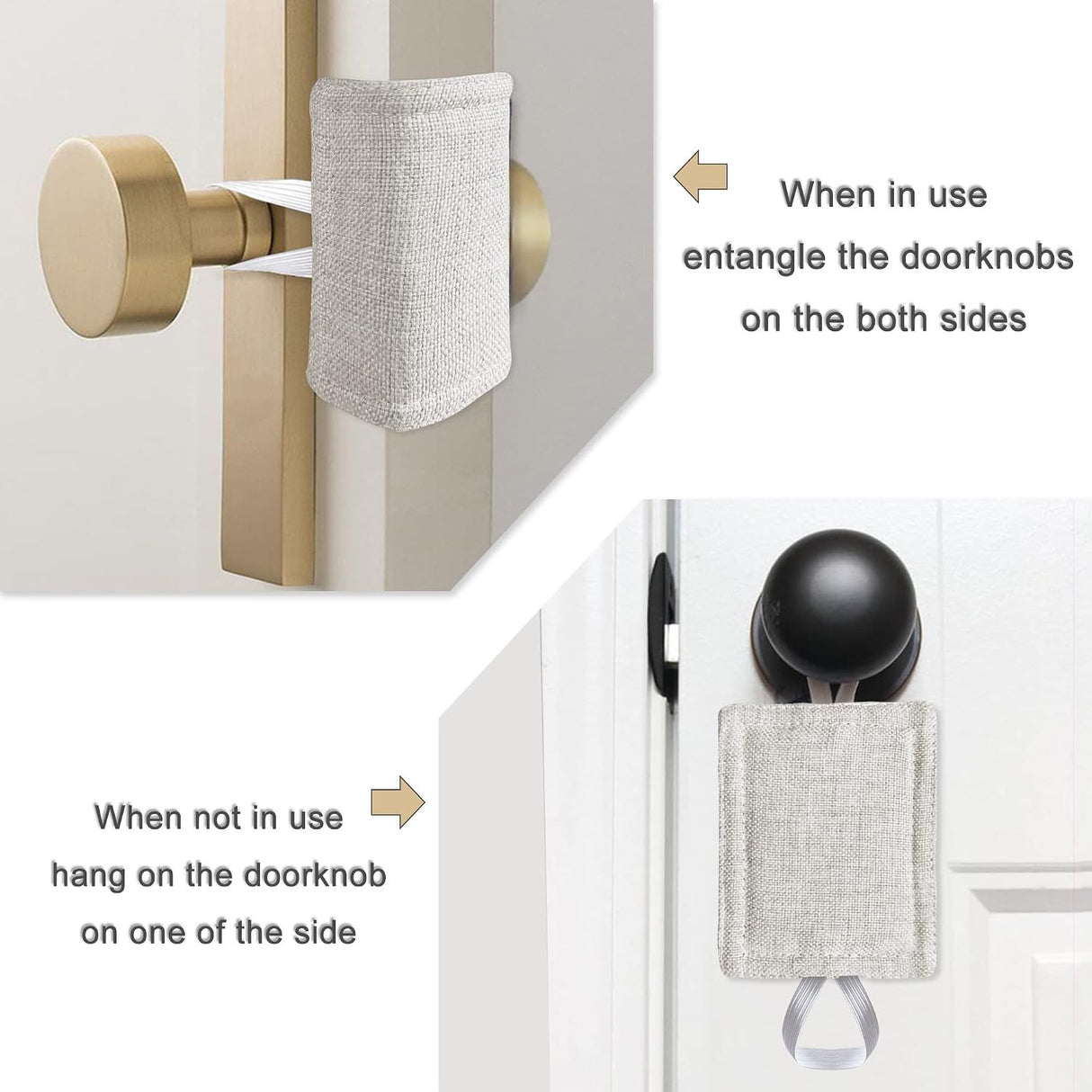 3 Piece Door Silencer Cushion Set for Quiet Closing