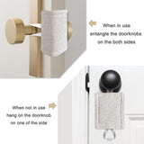3 Piece Door Silencer Cushion Set for Quiet Closing - Front View