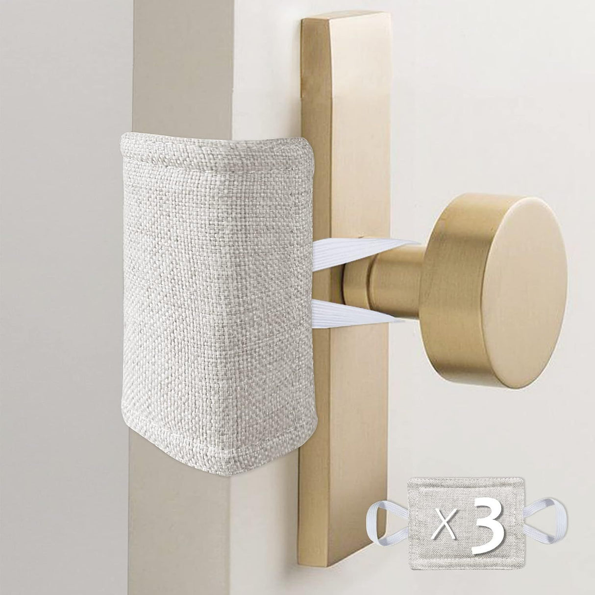 3 Piece Door Silencer Cushion Set for Quiet Closing