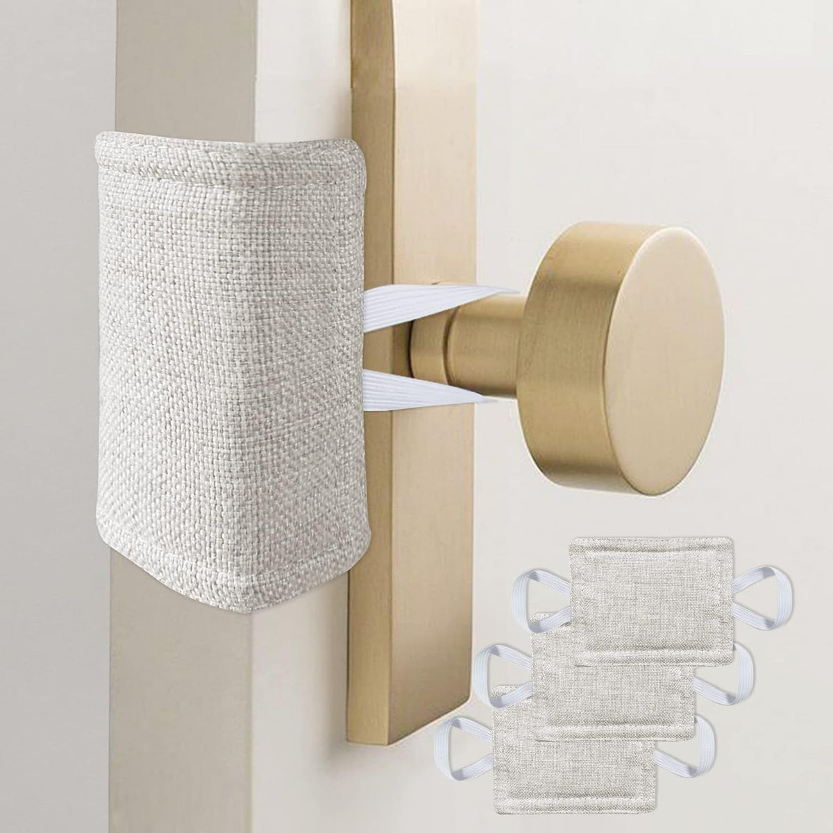3 Piece Door Silencer Cushion Set for Quiet Closing