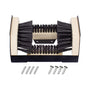 Outdoor Shoe Brush Iron Boot Cleaner with Side Brushes