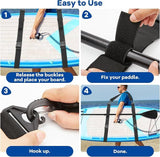 Kayak Carrying Strap with Shoulder Pad for SUP and Surfboard - Side View