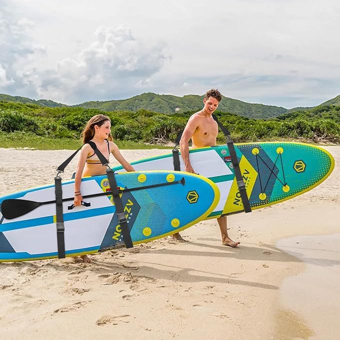 Kayak Carrying Strap with Shoulder Pad for SUP and Surfboard