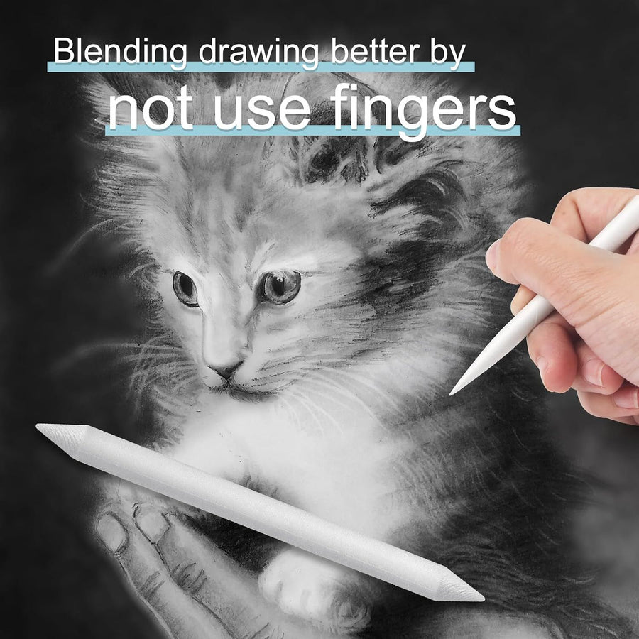 12 Piece Drawing Blending Set with Sanding Board
