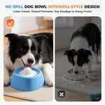 Pet Slow Feeder Lick Bowl with Rolling Ball for Yogurt and Broth