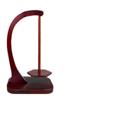 1 Piece Wooden Yarn Holder Magnetic Rotating for Crochet and Knitting Holds up to 500 g