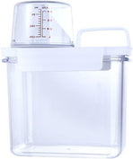 Washing Powder Storage Box with Lid and Measuring Cup, 1100 ml