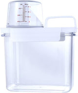 Washing Powder Storage Box with Lid and Measuring Cup, 2300 ml
