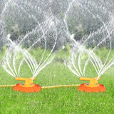 1 Piece Children Water Sprinkler 360 Degree Rotating with Hose Connection - Front View