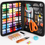 200 Piece Sewing Set with 43 Thread Spools and Scissors