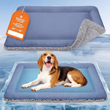 Reversible Cooling Mat for Dog and Cat Dark Blue, 60 x 90 cm