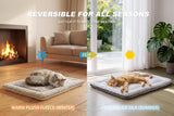 Reversible Cooling Mat for Dog and Cat Dark Blue, 60 x 90 cm - Front View