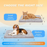 Reversible Cooling Mat for Dog and Cat Dark Blue, 60 x 90 cm