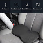 Driving Seat Cushion, Thick Height‑Boosted Seat Pad, Pressure Relief Cushion for Comfortable Sitting