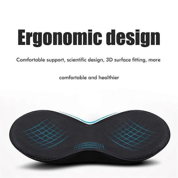 Driving Seat Cushion, Thick Height‑Boosted Seat Pad, Pressure Relief Cushion for Comfortable Sitting
