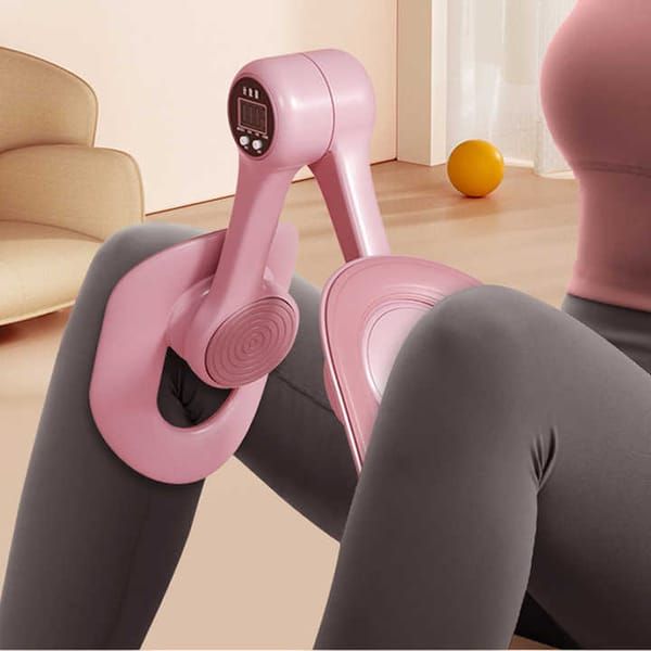 Pelvic Floor Muscle Trainer, Pink Standard Version, Postpartum Recovery Pelvic Exerciser