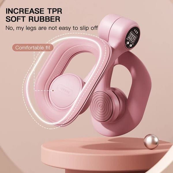 Pelvic Floor Muscle Trainer, Pink Standard Version, Postpartum Recovery Pelvic Exerciser