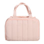 2026 New Quilted Insulated Lunch Bag, Large Capacity Handheld Meal Tote, Portable Thermal Cooler Bento Box Carrier for Office Workers & Students(Pink)