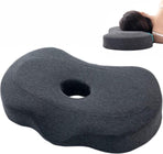Memory Foam Side Sleeping Pillow with Ear Hole, Ear Pressure Relief Pillow, Ergonomic Contour Pillow for Neck & Head Support, Summer Comfort Ear Pillow