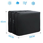 Outdoor Window Air Conditioner Cover, Waterproof Snowproof Dustproof Window AC Unit Protective Cover, 56×40×42cm