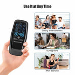 EMS TENS Massage Machine, Multi-function Meridian Pulse Therapy Device, Whole Body Microcurrent Pulse Massager with 8 Electrode Pads for Neck & Body Relief