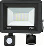 2 Pack LED Flood Lights with Motion Sensor, 50W 5000LM 6500K Cool White, IP66 Waterproof Outdoor Security Lights